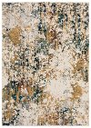 KM26MU5X7 Karma 5' x 8' Contemporary Yellow Area Rug