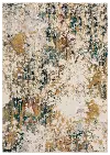 KM26MU5X7 Karma 5' x 8' Contemporary Yellow Area Rug