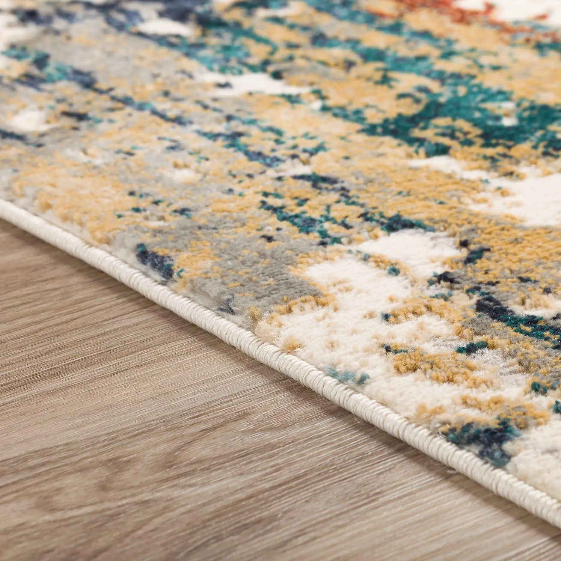 KM26MU8X10 Karma 8' x 10' Contemporary Yellow Area Rug-10