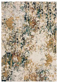KM26MU8X10 Karma 8' x 10' Contemporary Yellow Area Rug