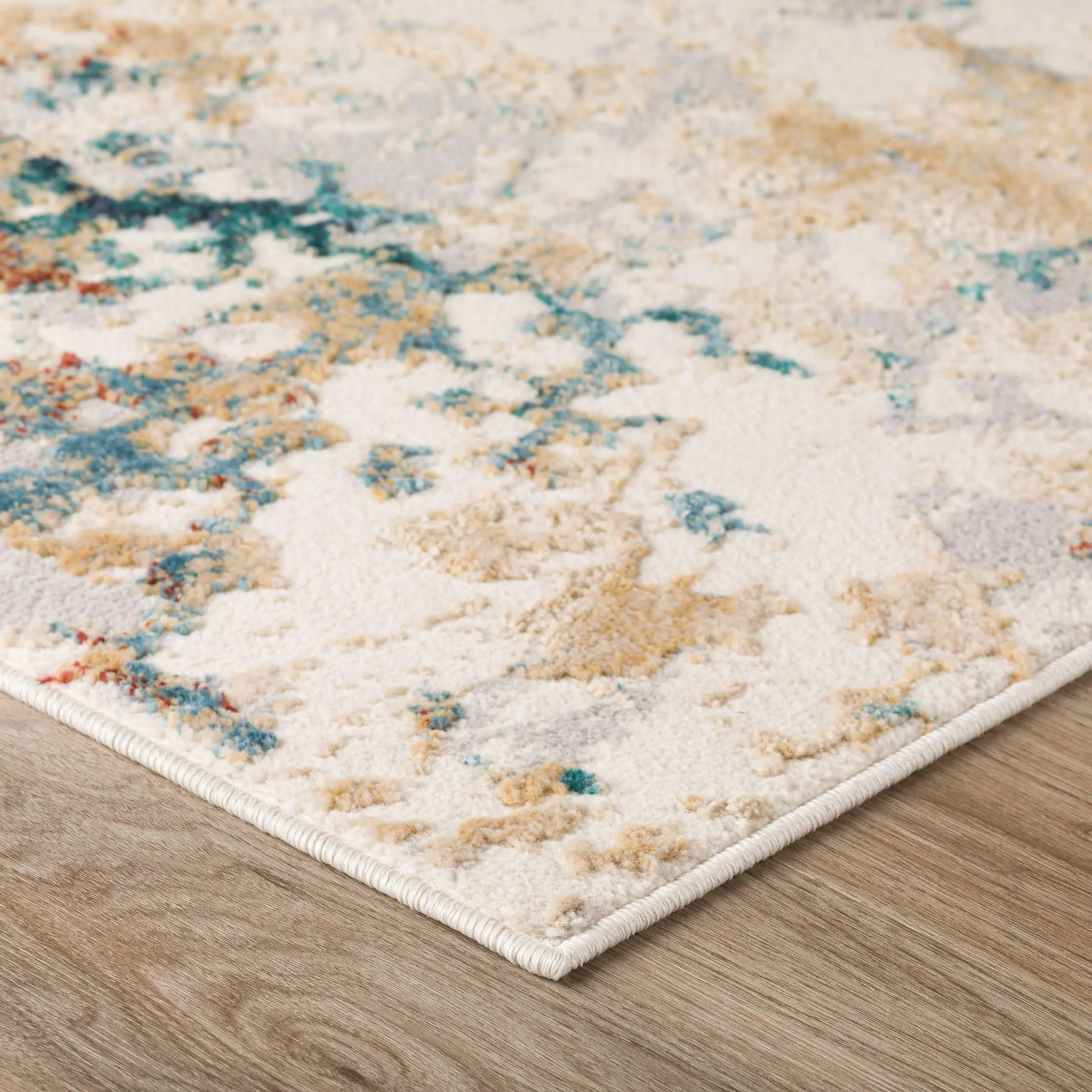 KM26MU8X10 Karma 8' x 10' Contemporary Yellow Area Rug-4