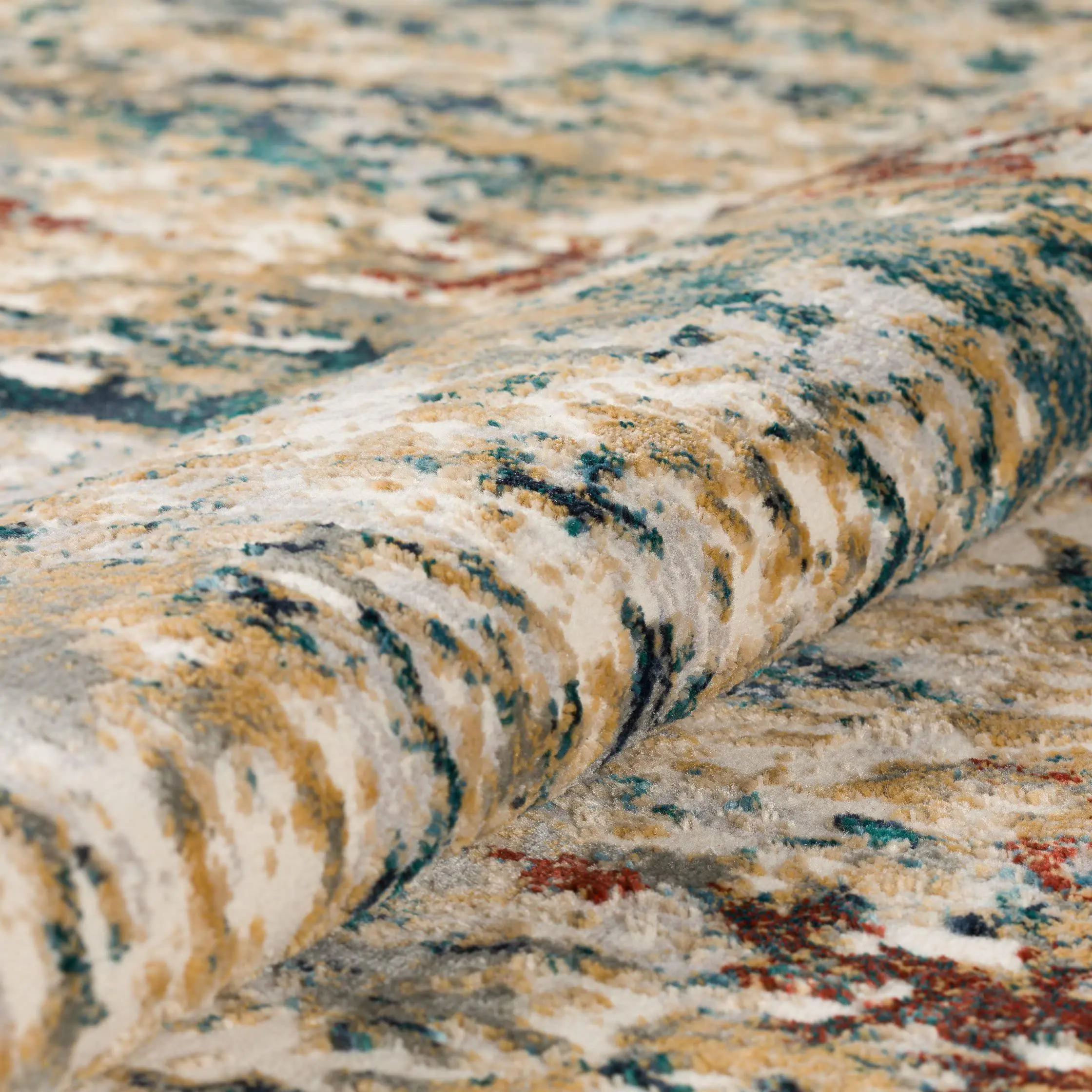 KM26MU8X10 Karma 8' x 10' Contemporary Yellow Area Rug-6