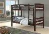 Warren Dark Cappuccino Twin Over Twin Bunk Bed
