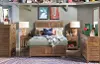 Clearance Summer Camp Brown 5 Piece Full Bedroom Set