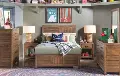 Summer Camp Brown 5 Piece Full Bedroom Set