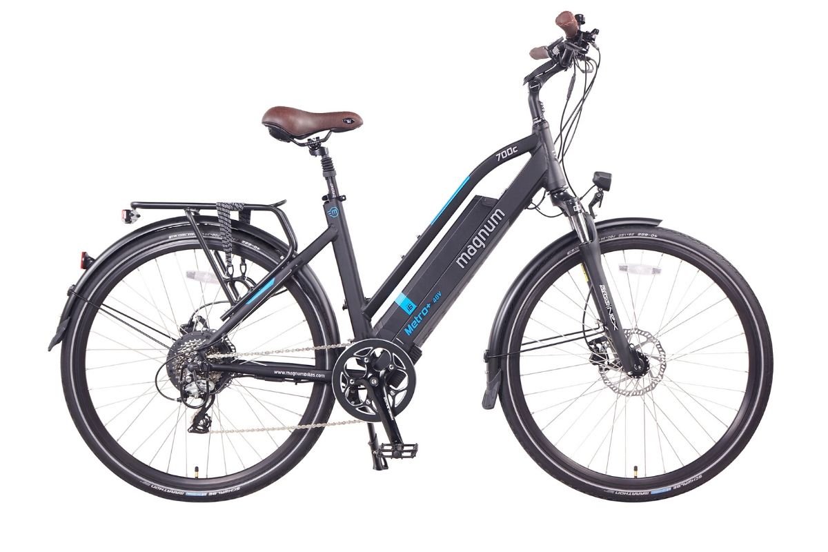 Magnum Metro+ Electric Bike - Black-1