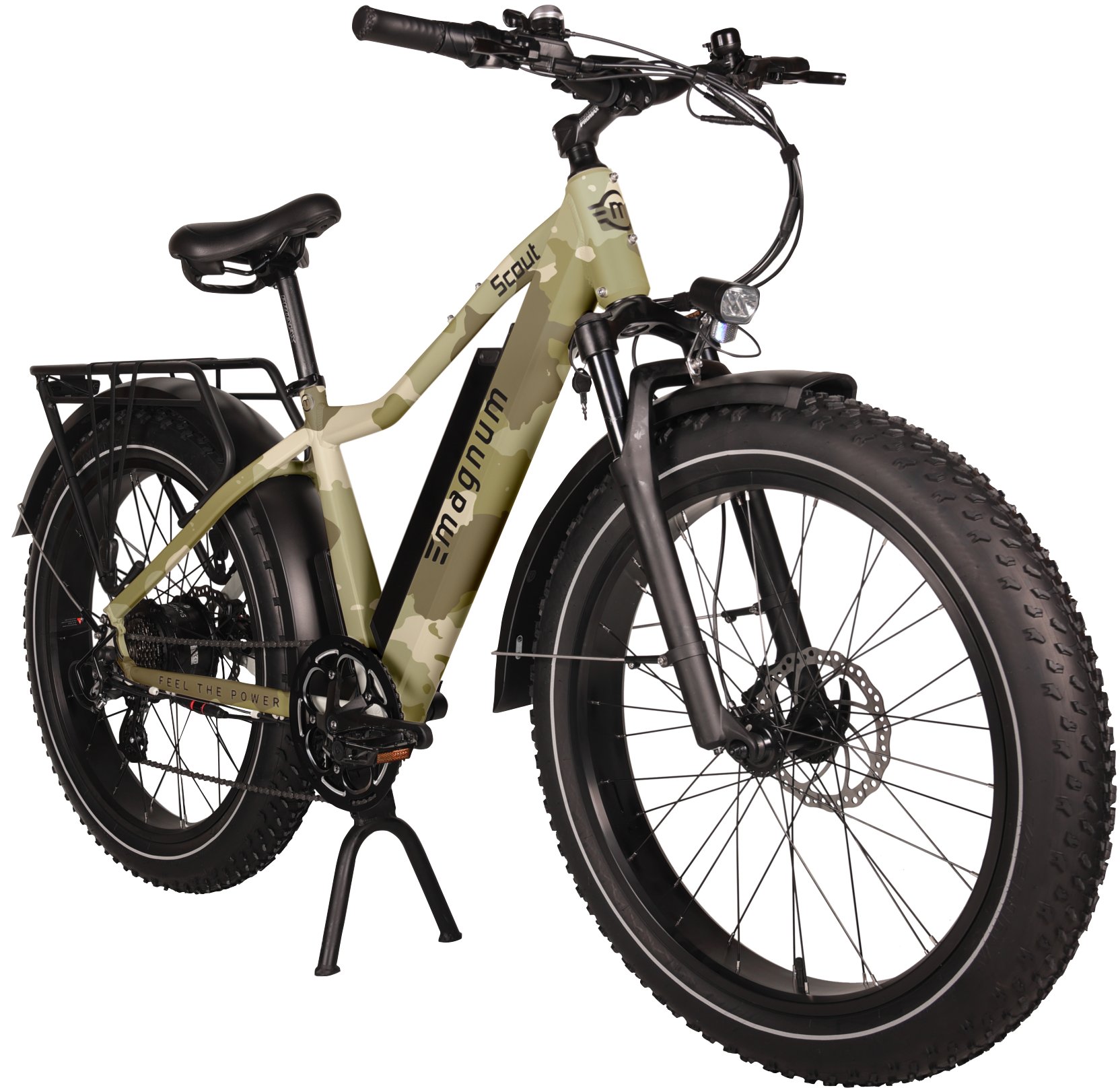 Magnum Scout Electric Bike - Forest Camo-1