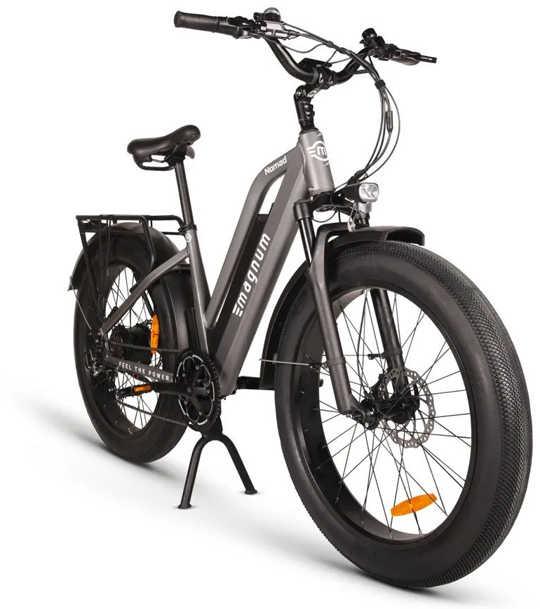 Magnum Nomad 48V 750W White Electric Bike-3