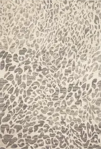 MAS-02 Masai 8 x 10 Safari Gray and Ivory Area Rug
