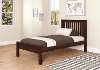 Carson Cappuccino Twin Bed