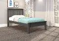 Carson Dark Gray Twin Bed