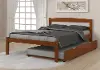 Sierra Light Espresso Full Bed with Trundle