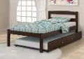 Sierra Dark Cappuccino Twin Bed with Trundle