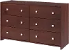 Haven Cappuccino Double Dresser