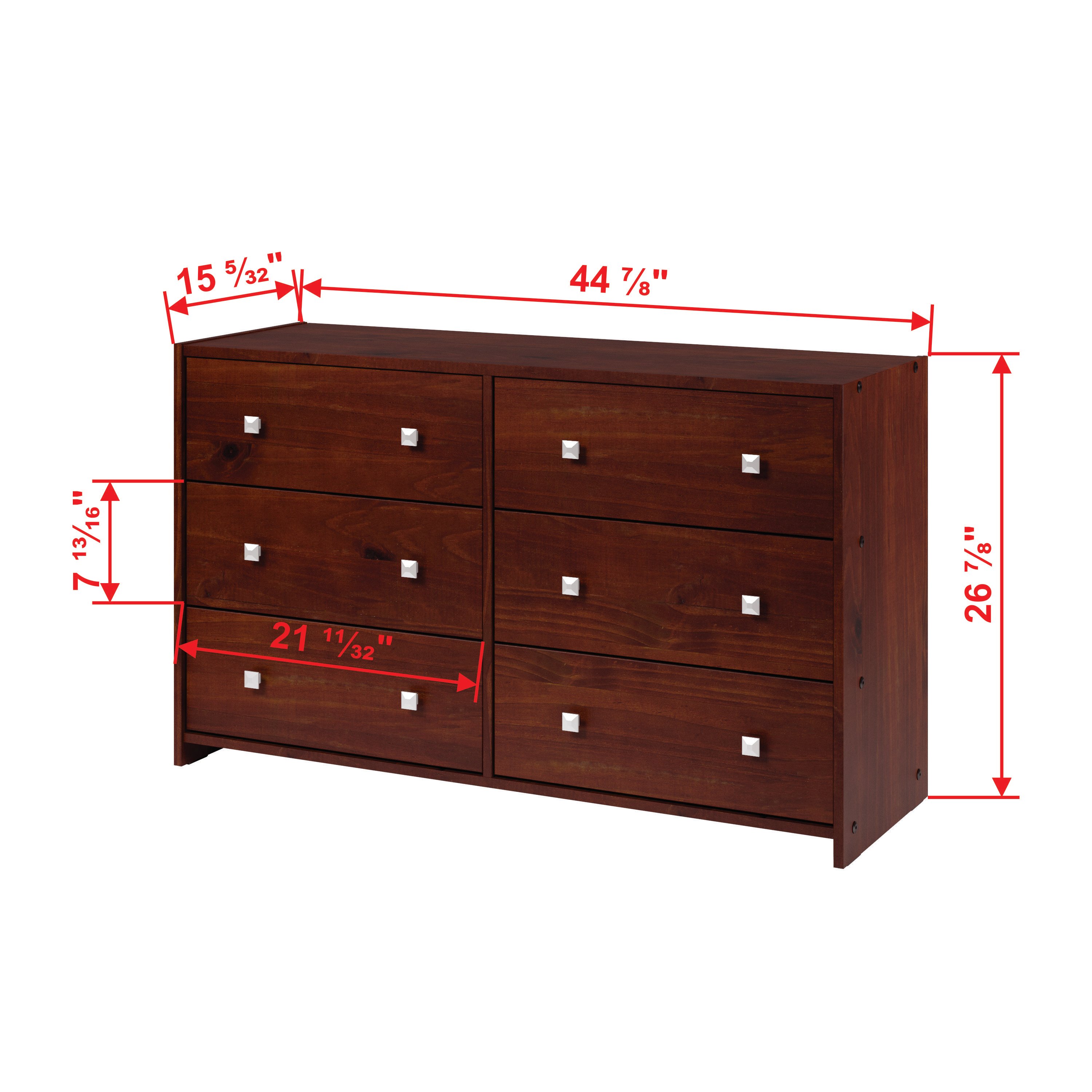 Haven Cappuccino Double Dresser-2