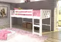 Boston White Twin Loft Bed