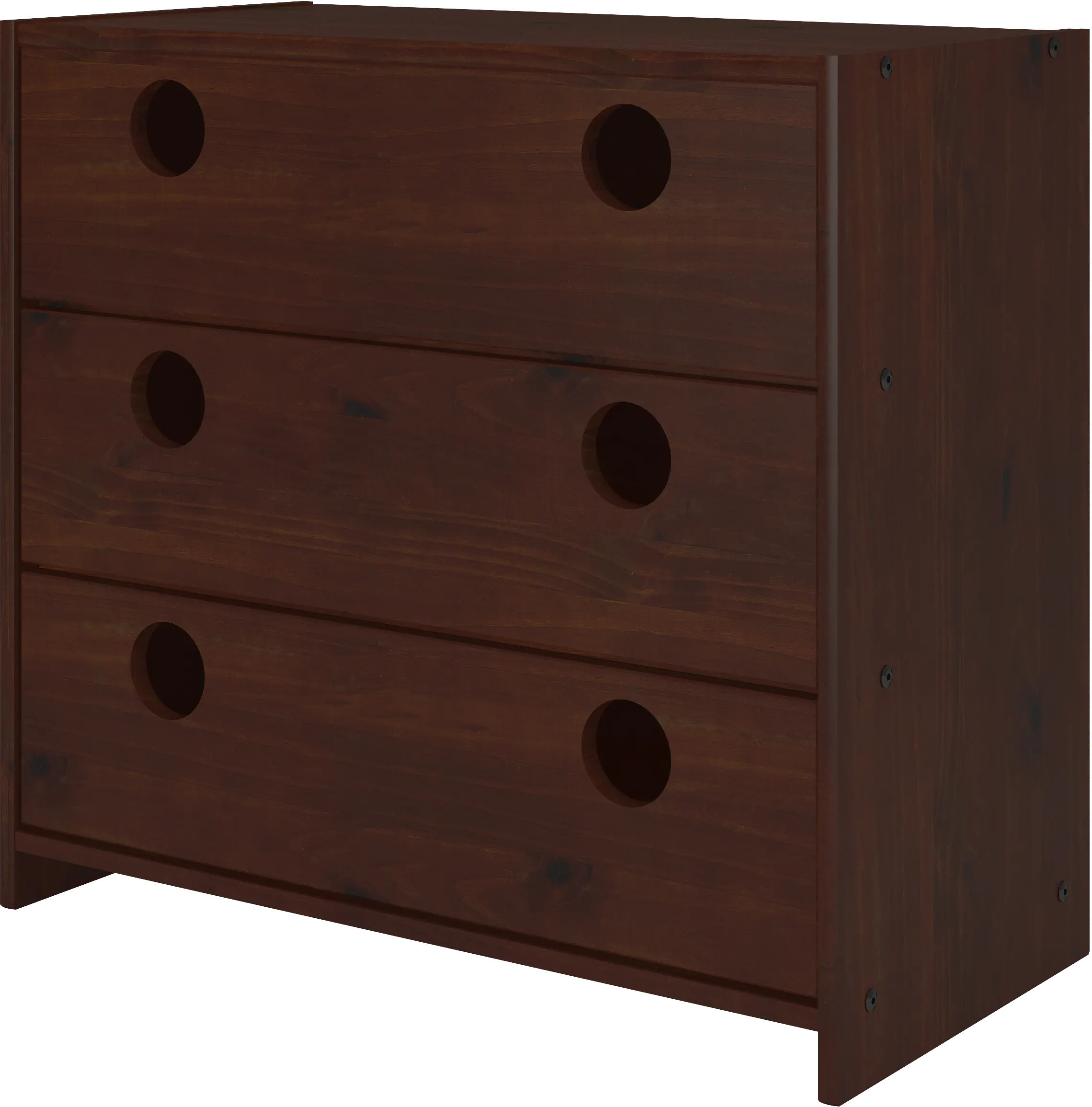 Boston Cappuccino 3-Drawer Chest-1