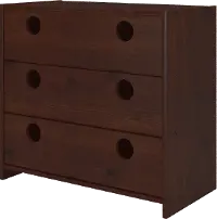 Boston Cappuccino 3-Drawer Chest