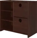 Boston Cappuccino 2-Drawer Chest