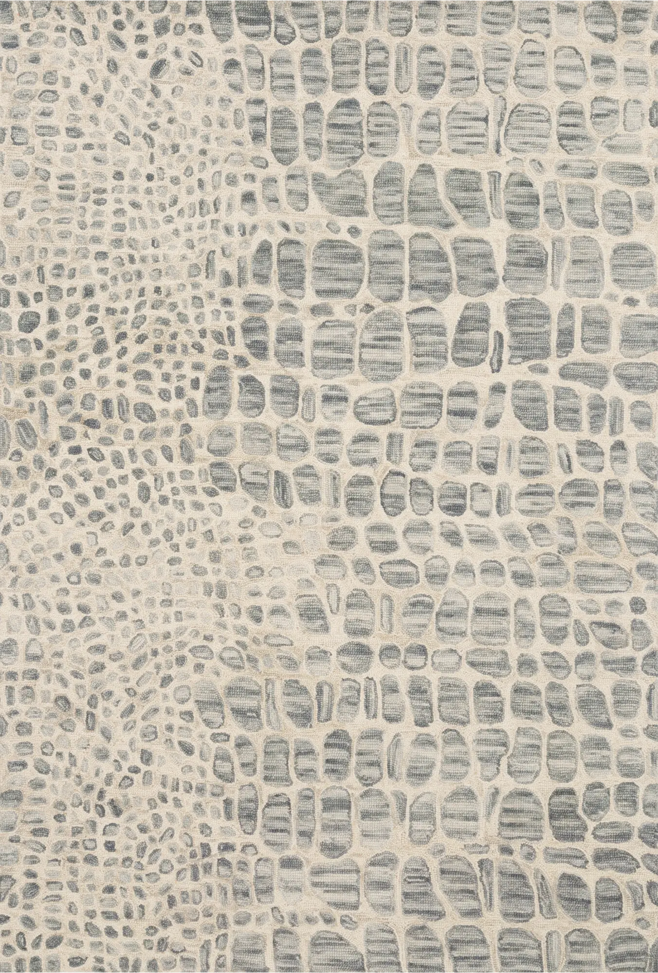 MAS-03/SLGR/IV-5X7.6 Masai 5 x 8 Savannah Silver and Ivory Area Rug-1
