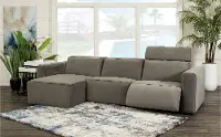 Colton Brown 3 Piece Power Reclining Sectional