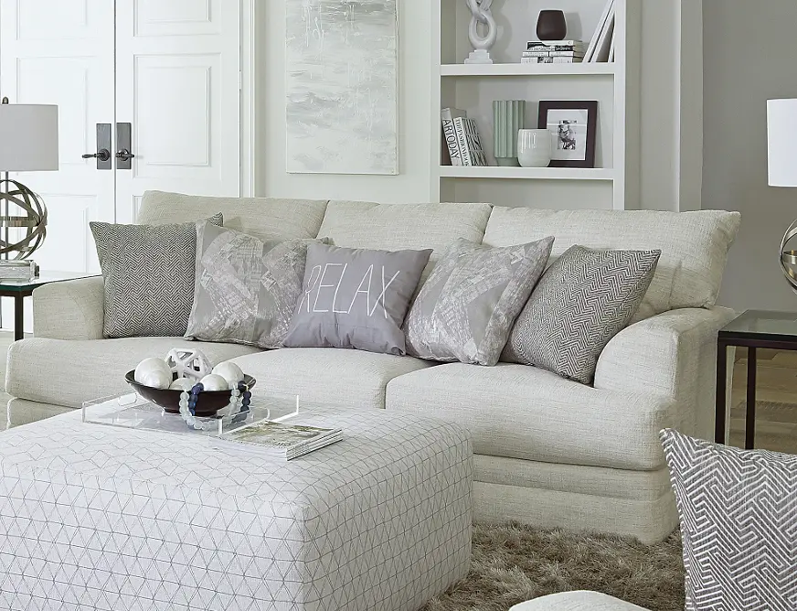 4470-03/1680-16/SOFA/CREAM Zeller Cream Sofa-3