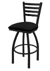 Black Swivel Counter Height Stool - Jackie