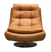 Ferraro Tan Leather Swivel Chair