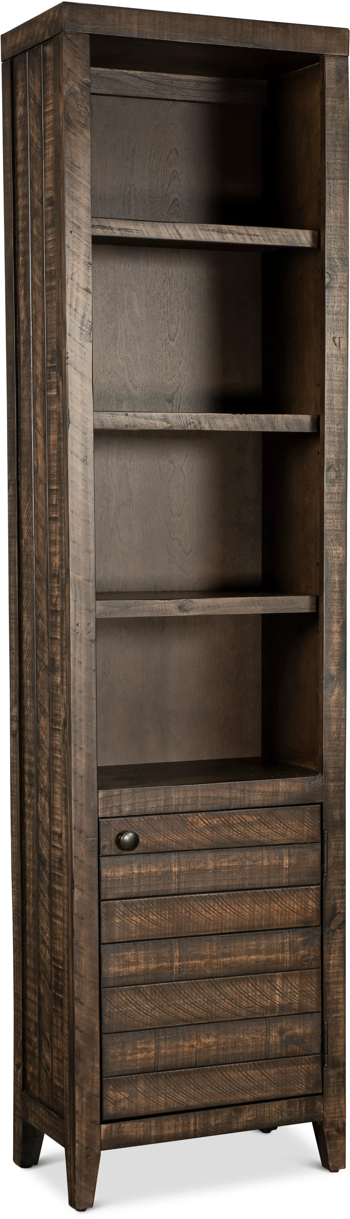 Tempe Tobacco Brown 22 Bookcase-3