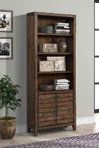 Tempe Tobacco Brown 32 Bookcase