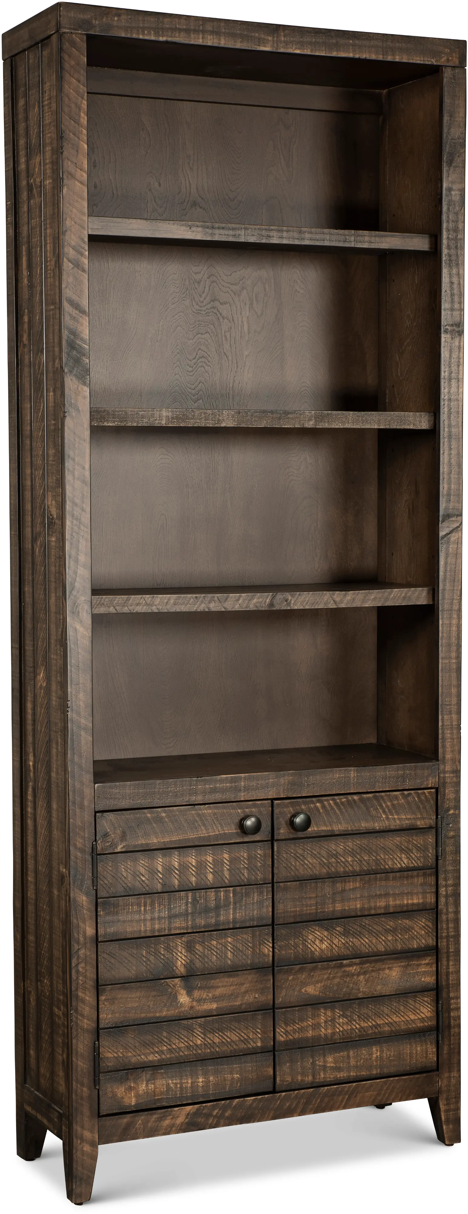 Tempe Tobacco Brown 32 Bookcase-3