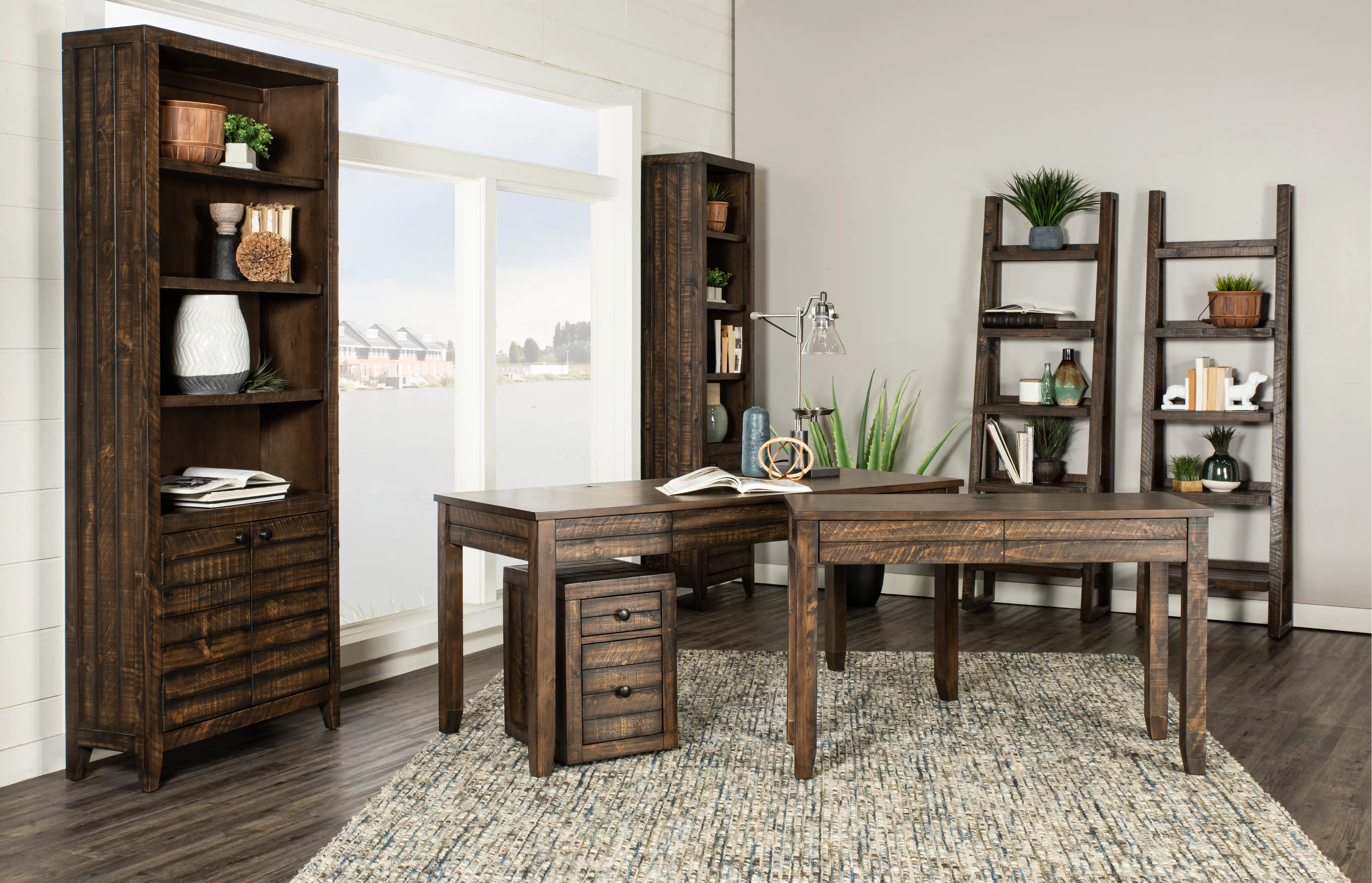 Tobacco Brown 47 Writing Desk-2