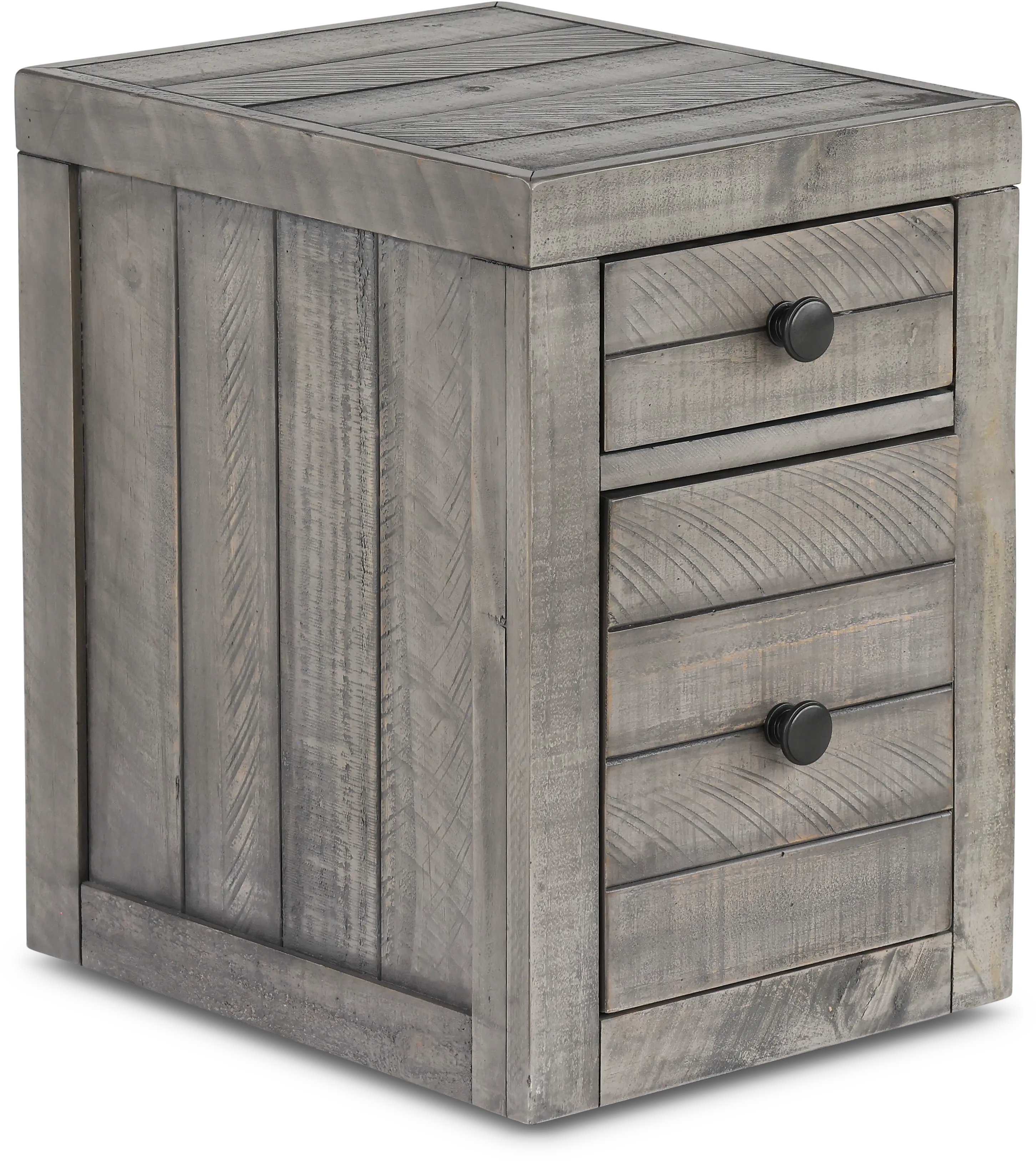 Tustin Graystone Rolling Filing Cabinet-1