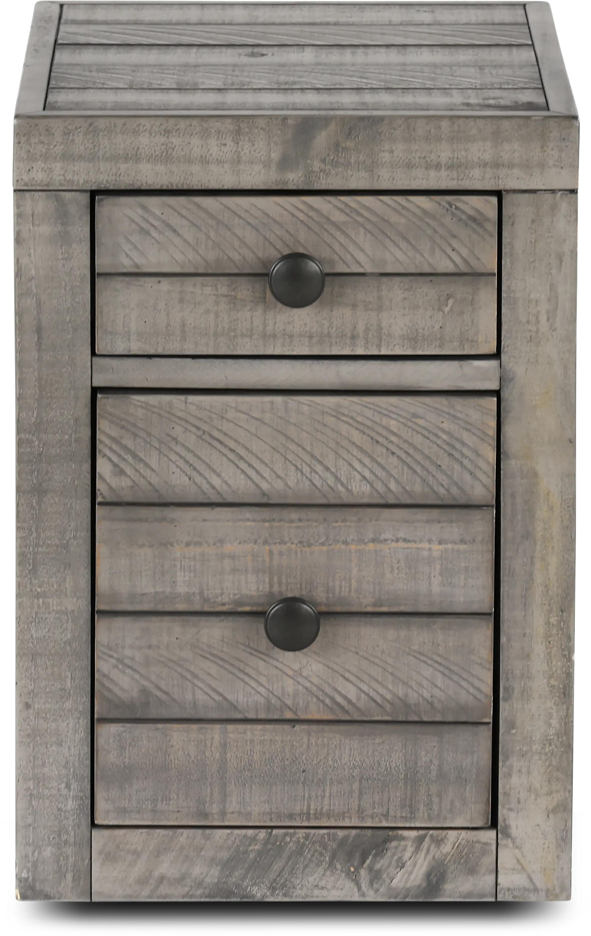 Tustin Graystone Rolling Filing Cabinet-2