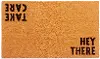 100511729 Hey There, Take Care Doormat