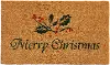 101881729 Christmas Holly Doormat