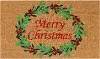 Christmas Wreath Doormat