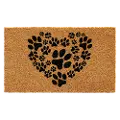 102141729 Heart Paws Doormat