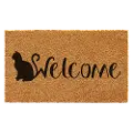 102161729 Feline Welcome Doormat