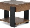 Winter Park Clay and Black End Table