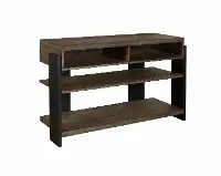 Winter Park Clay and Black Sofa Table