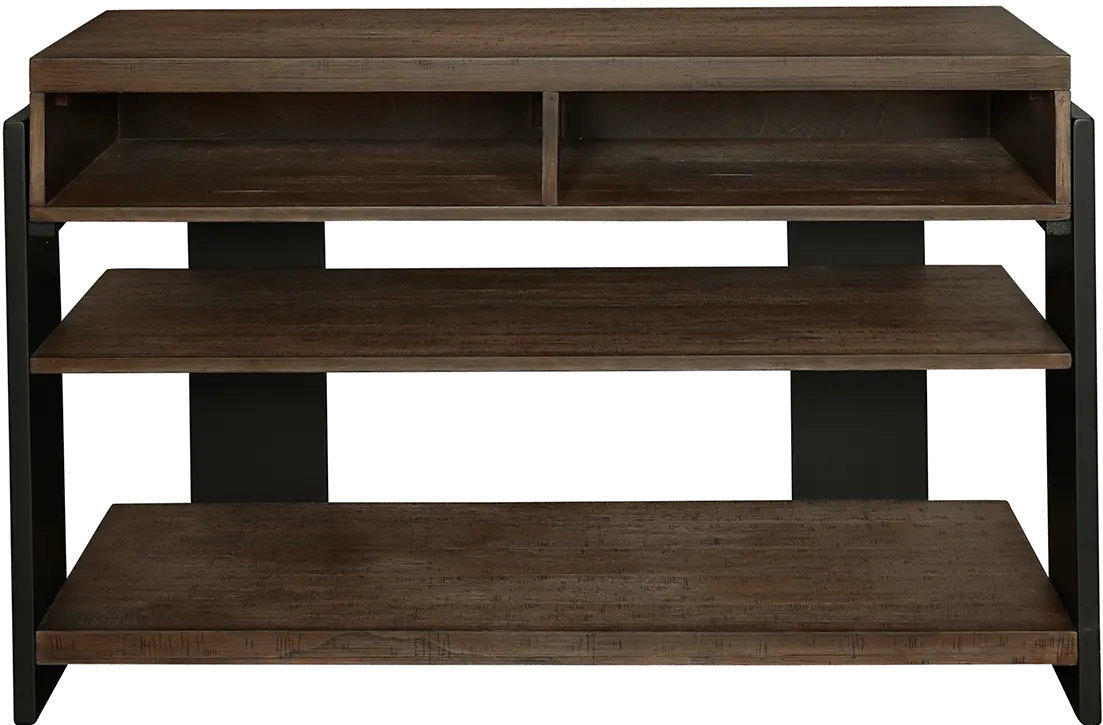 Winter Park Clay and Black Sofa Table-2