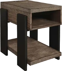 Winter Park Clay and Black Chairside Table