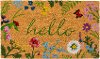 Floral Hello Doormat
