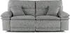 Merino Charcoal Gray Power Reclining Loveseat