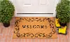Welcome Curly Q Doormat