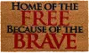 121281729 Home of the Free Doormat