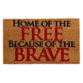 121281729 Home of the Free Doormat