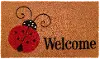 121431729 Ladybug Welcome Doormat