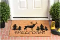 121681729 Elk Forest Welcome Doormat